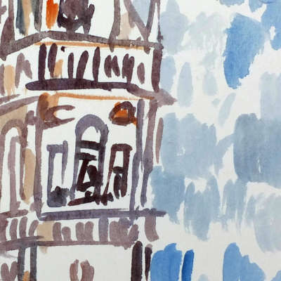 Andreas-Korn: Artproduktion (Kunstraum - Aquarell in Cordoba) Andreas Korn: Artproduktion (Kunstraum - Aquarell in Cordoba)